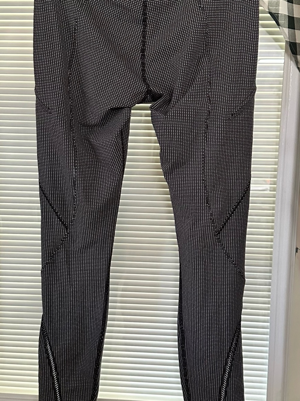 lululemon athletica Black with White Microdot Leggings